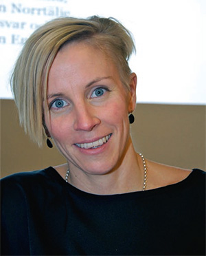 Johanna Björfot tjänstgör som samordnare och operativ chef på SSRC. Johanna Björfot