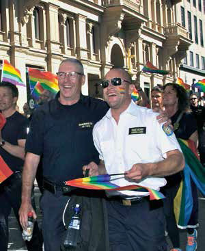 Räddningstjänsten på Pride Räddningstjänsten på Pride